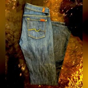 7 For All Man Kind Bootcut size 29x34